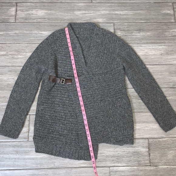 VPL Alpaca Gray Cardigan Sweater Sz Small - Picture 7 of 11